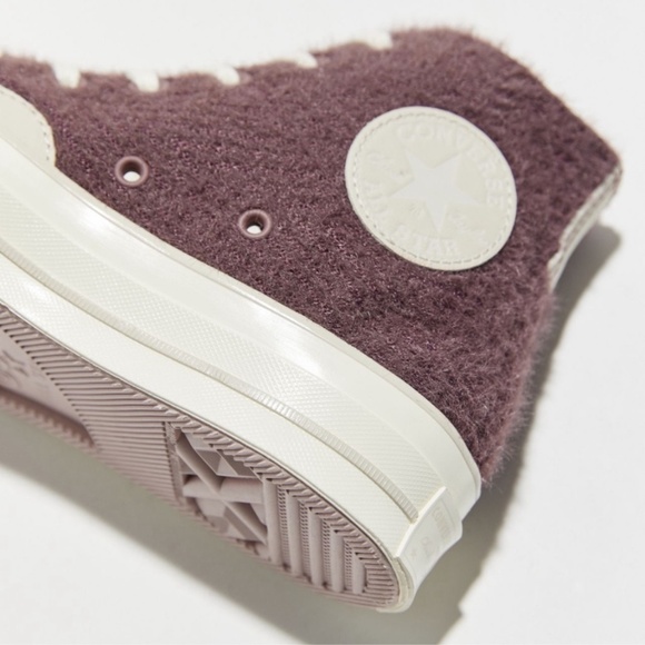 Converse | Chuck Taylor 70 Fuzzy Utility Hi Top Sneakers | 8 Women 6 Men New in - Picture 3 of 14